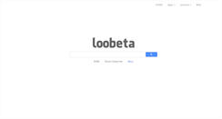 Desktop Screenshot of loobeta.com